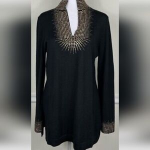 Tory Burch 100% Merino Wool Sweater Size M